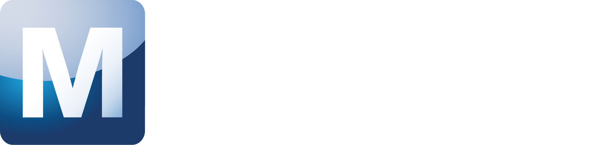 Logotipo primario de Mouser a todo color sobre fondo oscuro