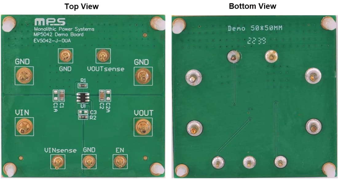 Monolithic Power Systems (MPS) EV5042-J-00A Current Limit Evaluation Board