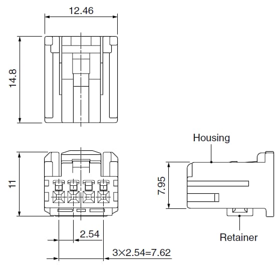 JST Connectors HCH Board-to-Wire Connector