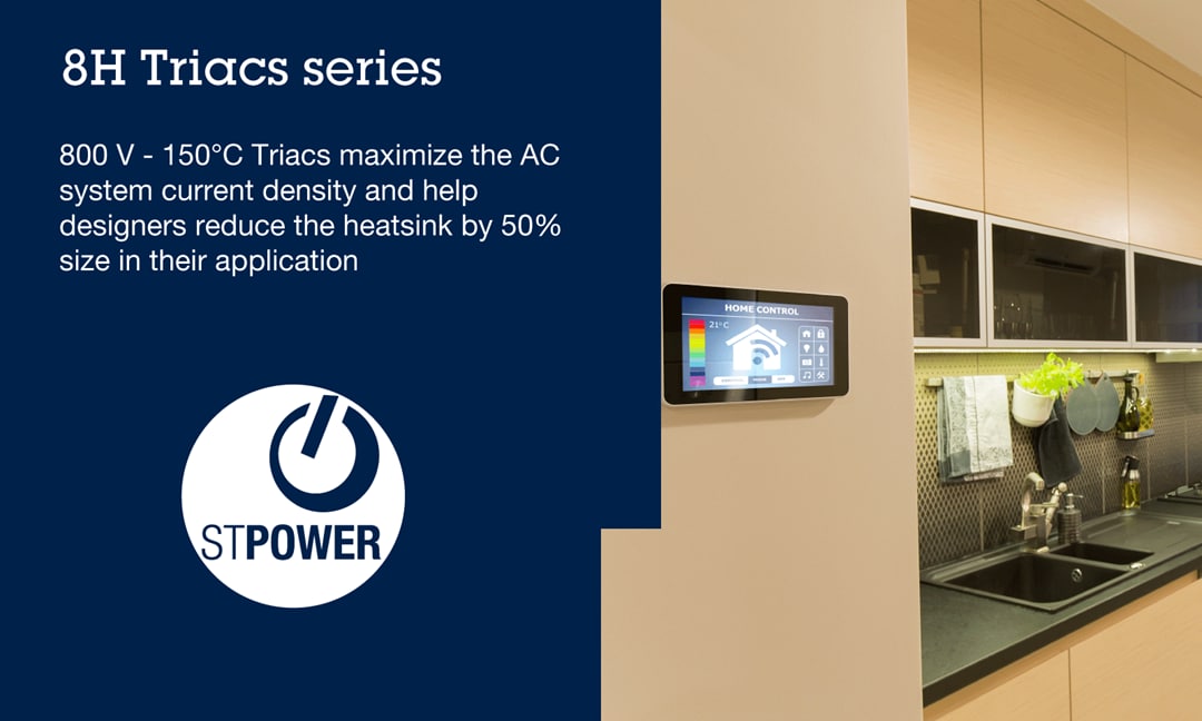 STMicroelectronics H-series Triacs