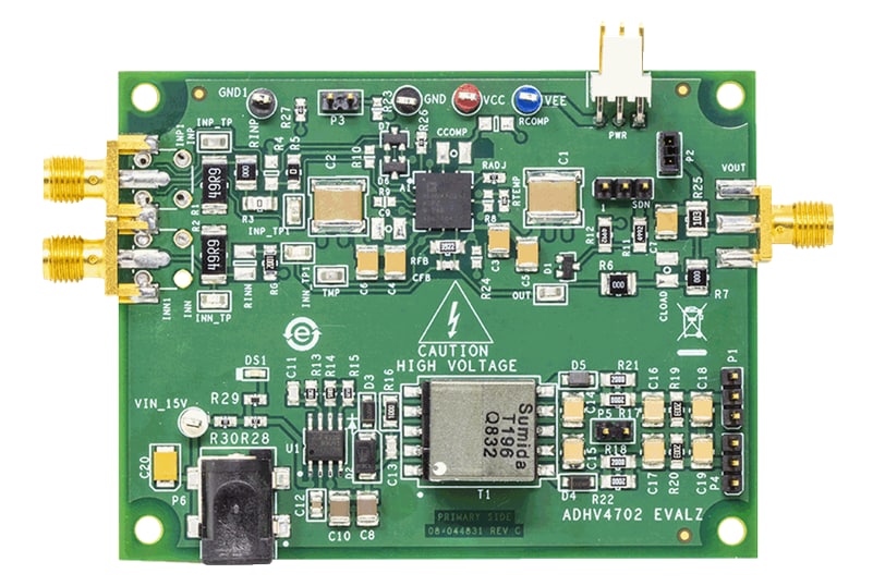 Location Circuit - Analog Devices Inc. EVAL-HV4702-1CPZ Evaluation Board