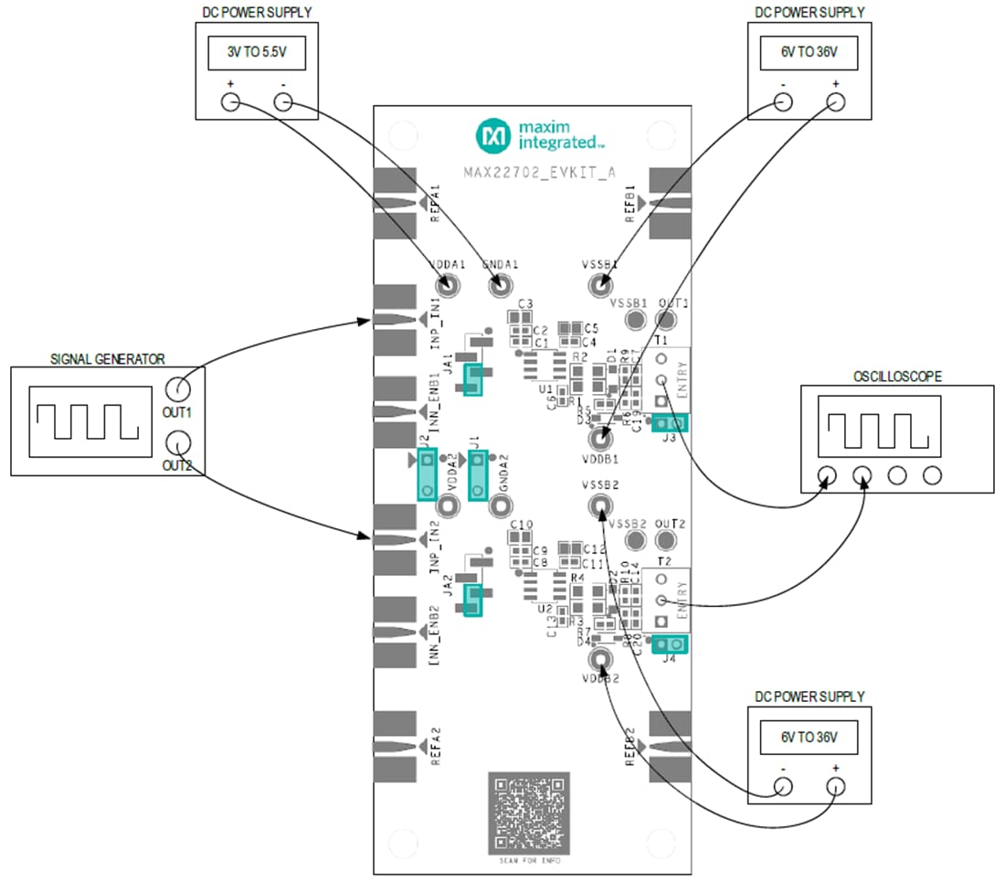 Chart - Analog Devices / Maxim Integrated MAX2270xEVKIT Evaluation Kits