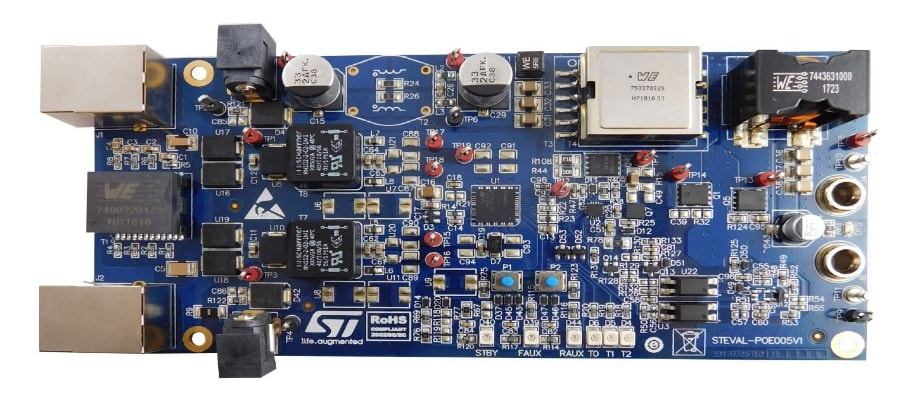 Chart - STMicroelectronics STEVAL-POE005V1 Evaluation Board
