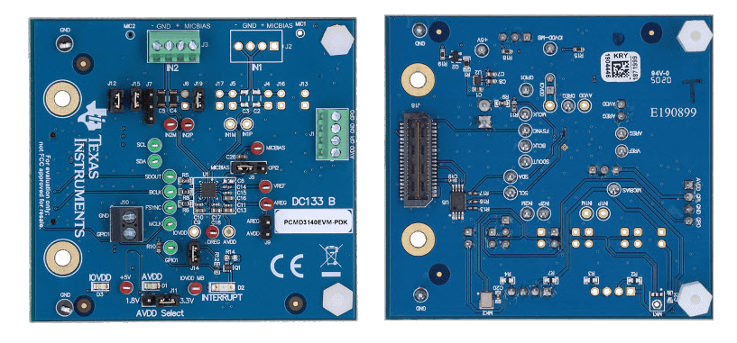 Texas Instruments PCMD3140EVM-PDK Performance Demonstration Kit