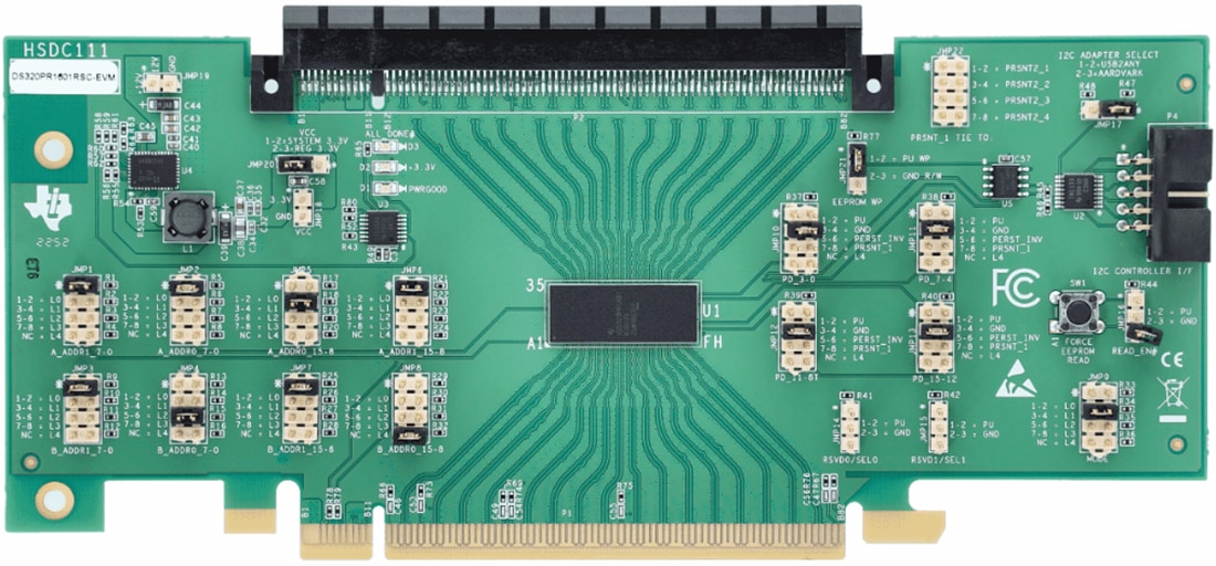 Mechanical Drawing - Texas Instruments DS320PR1601RSC-EVM Linear Redriver EVM