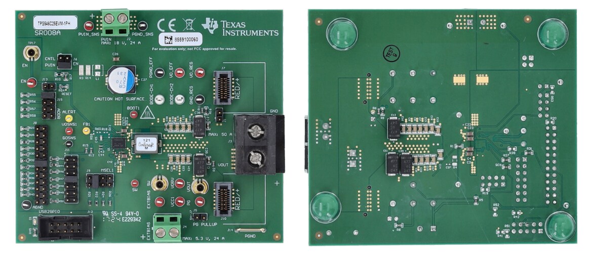 Texas Instruments TPS546C25EVM-1PH Evaluation Module