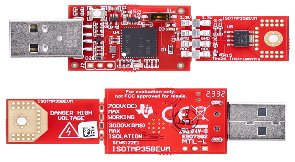 Texas Instruments ISOTMP35BEVM Evaluation Module