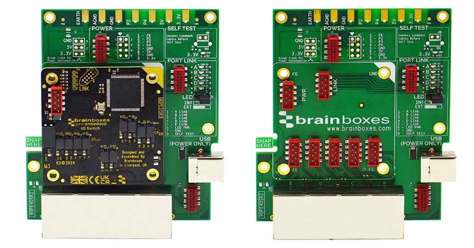 Brainboxes PE-415 Pure Embedded Ethernet Evaluation Kit Brainboxes PE-415 Pure Embedded Ethernet Evaluation Kit