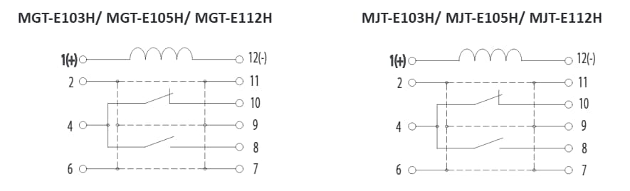 Schematic - Standex Electronics Sanyu MT Reed Relays