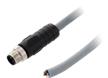 M12 K-Code AC Power Pigtail Cable Assemblies