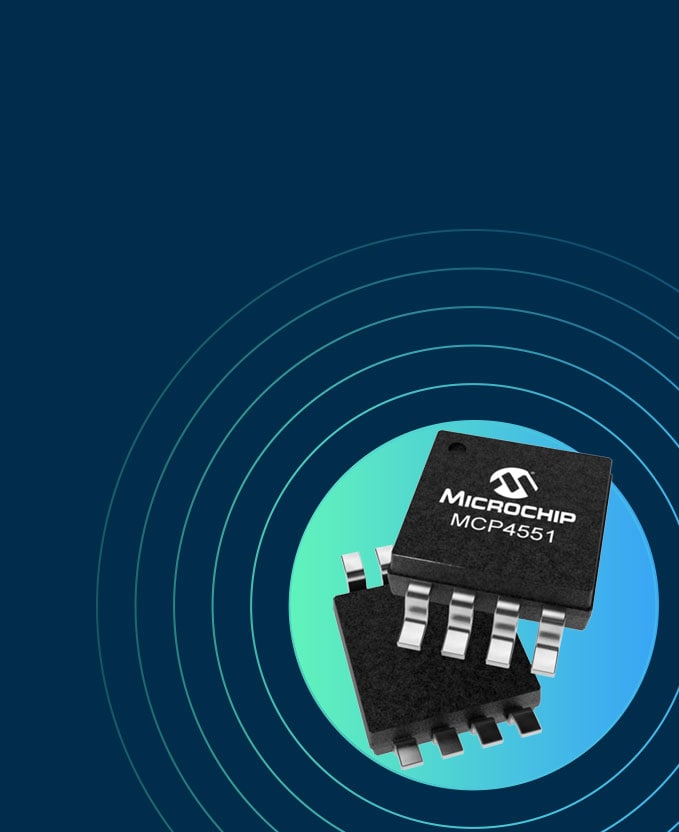 Microchip MCP4551 Chip