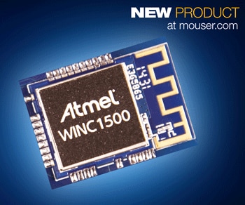 WiFi and Bluetooth Coexist with the Atmel WINC1500 Low Power WiFi Module Now at Mouser