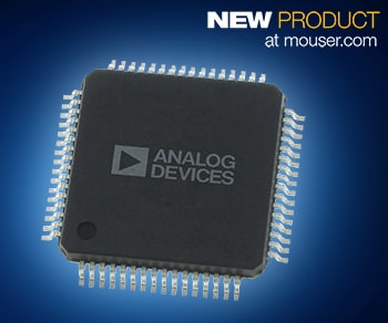 Mouser Delivers Analog Devices AD7768 8-Channel, 24-Bit, Simultaneous Sampling ADC