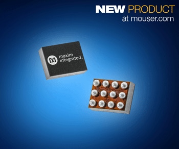 Mouser Electronics Now Stocking Maxim MAX17250 DC-DC Boost Converter with 0.1 μA True Shutdown Mode