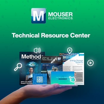 Mouser Debuts Technical Resource Center, a Searchable Collection of Tech Content and Product Information